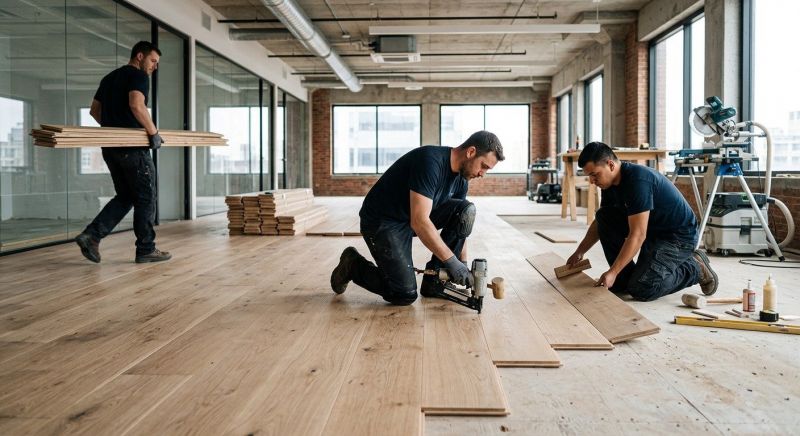 Commercial Hardwood Service in Forney, TX