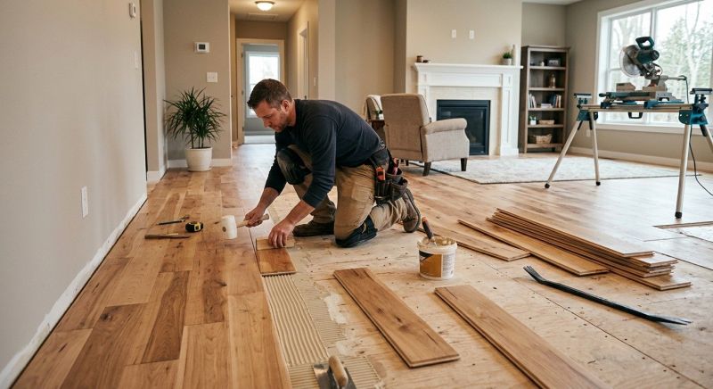 Engineered Wood Installation in Rowlett, TX
