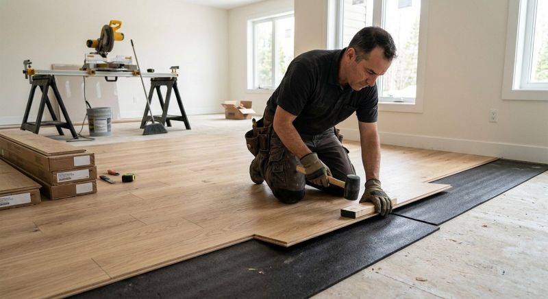 Engineered Wood Installation in Rowlett, TX