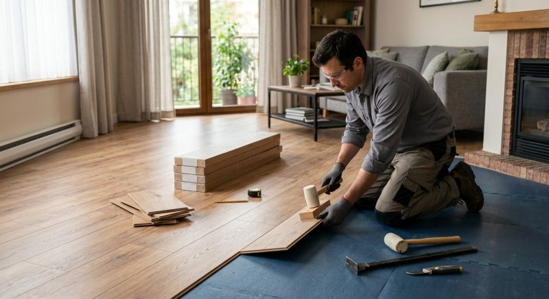 Laminate Floor Installation in Caddo Mills, TX