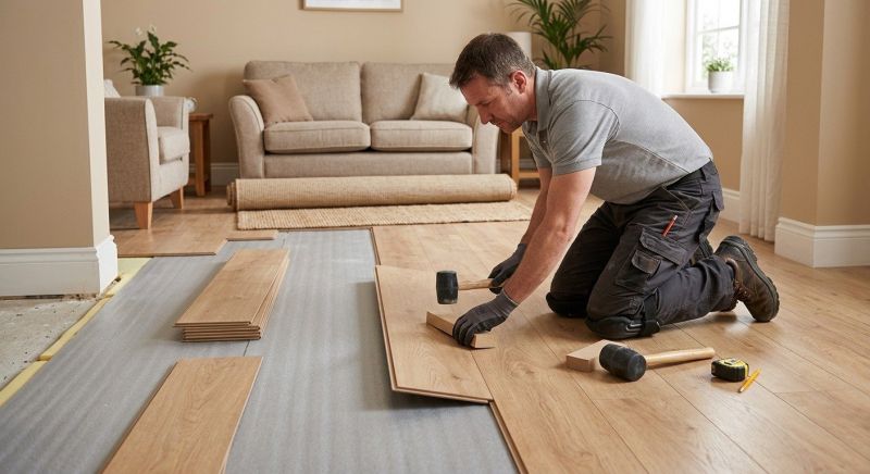 Laminate Floor Installation in Denton County, TX