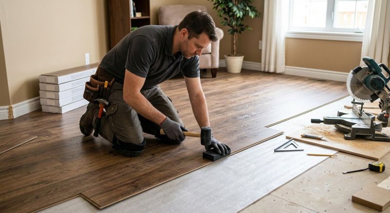 Laminate Floor Installation in Forney, TX