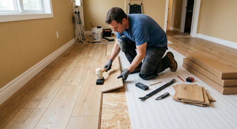 Laminate Floor Installation in Hutchins, TX