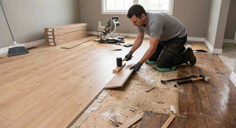 Laminate Floor Installation in Mckinney, TX