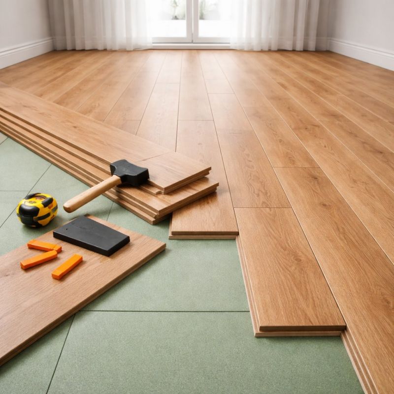 Laminate Floor Installation in Quinlan, TX