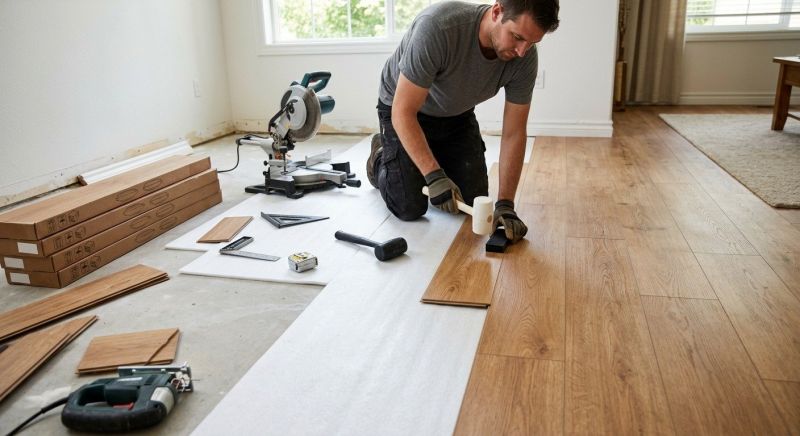 Laminate Floor Remodeling in Rowlett, TX