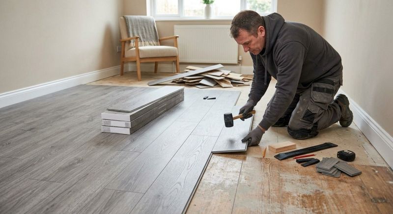 Laminate Floor Replacement in Lancaster, TX
