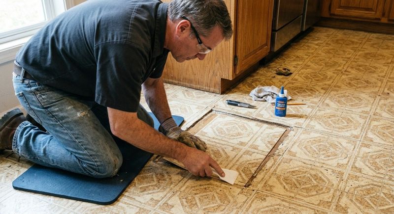 Linoleum Floor Installation in Caddo Mills, TX