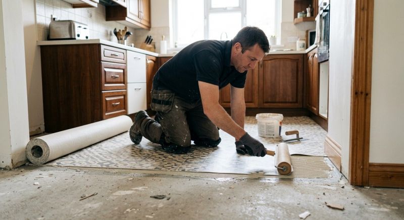Linoleum Floor Installation in Carrollton, TX