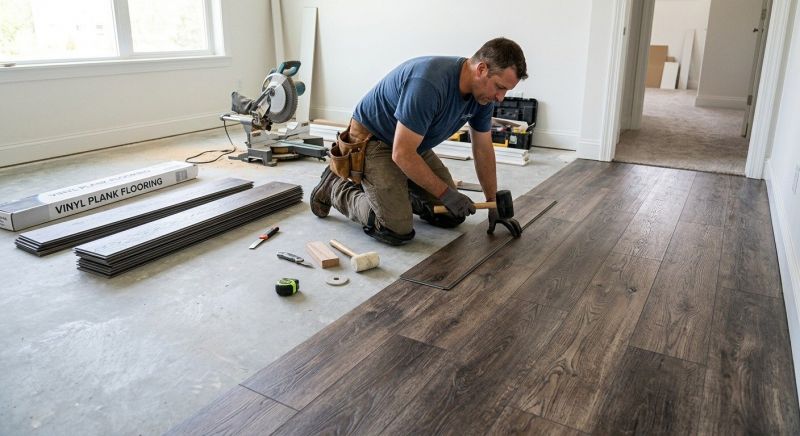 Linoleum Floor Installation in Farmersville, TX