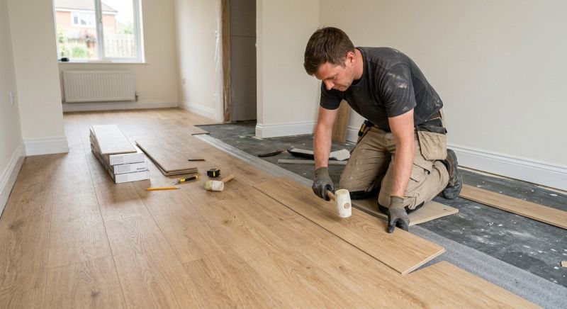Linoleum Floor Installation in Hutchins, TX