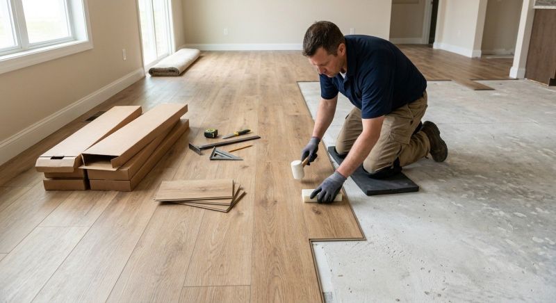 Luxury Vinyl Tile Installation in Addison, TX