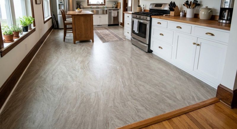 Sheet Linoleum Installation in Rowlett, TX