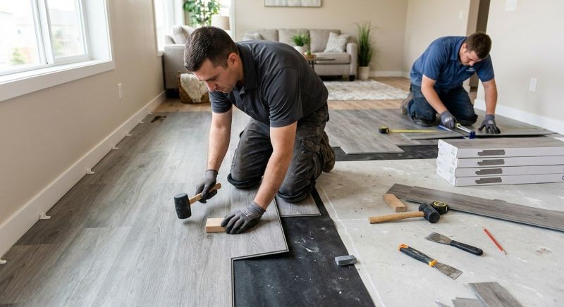 Vinyl Flooring Installation in Forney, TX