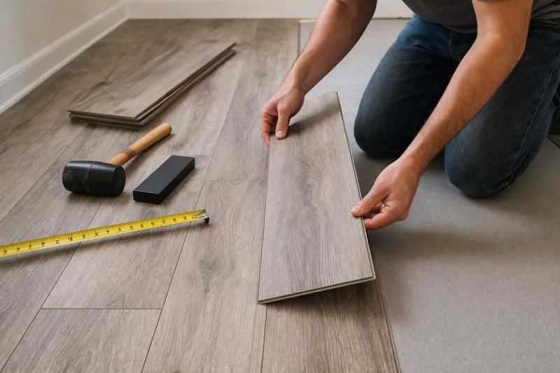Vinyl Plank Floor Installation in Rowlett, TX